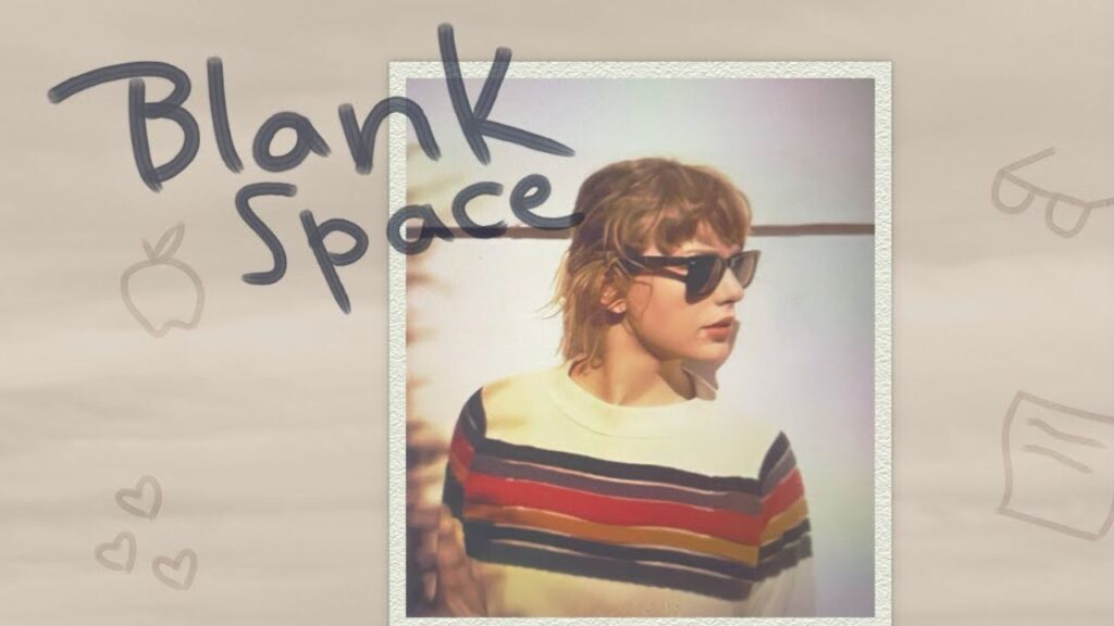 Cover of Blank Space by Taylor Swift