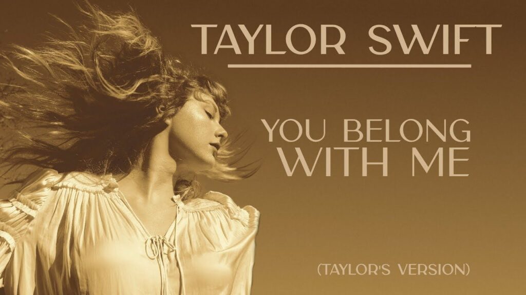 Cover of You Belong With Me by Taylor Swift